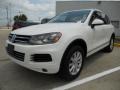 Campanella White 2011 Volkswagen Touareg VR6 FSI Sport 4XMotion Exterior