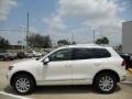 Campanella White 2011 Volkswagen Touareg VR6 FSI Sport 4XMotion Exterior