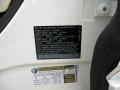 2011 Volkswagen Touareg VR6 FSI Sport 4XMotion Info Tag