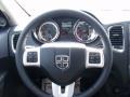 Black 2011 Dodge Durango Citadel Steering Wheel