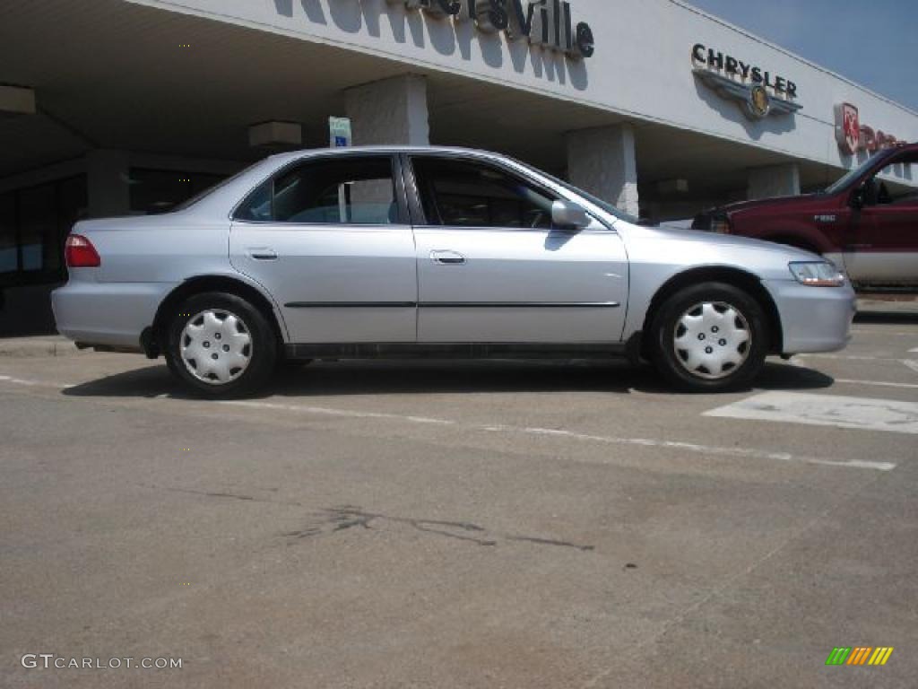 1998 Accord LX Sedan - Regent Silver Pearl / Gray photo #2