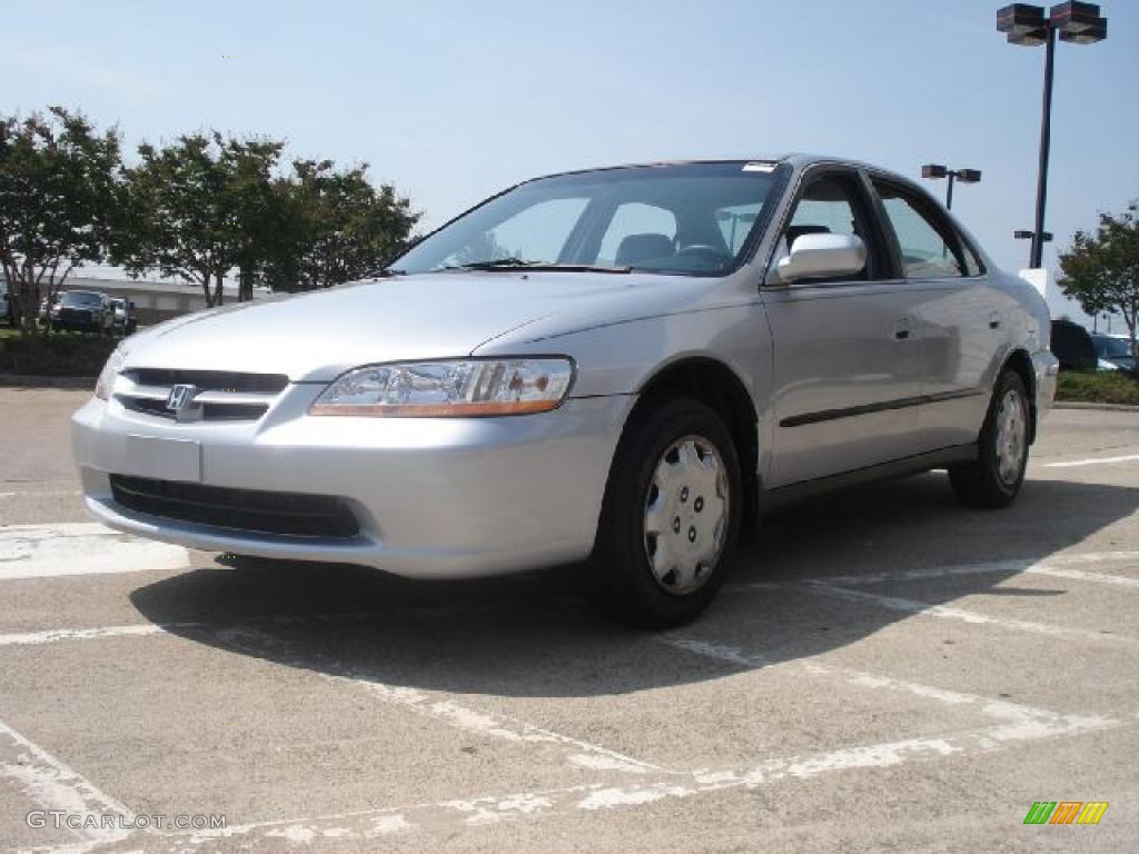 1998 Accord LX Sedan - Regent Silver Pearl / Gray photo #7