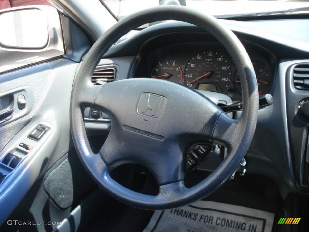 1998 Accord LX Sedan - Regent Silver Pearl / Gray photo #24