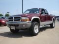 2001 Dark Garnet Red Pearl Dodge Dakota SLT Club Cab 4x4  photo #7