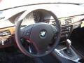 Black 2011 BMW 3 Series 328i Sedan Steering Wheel