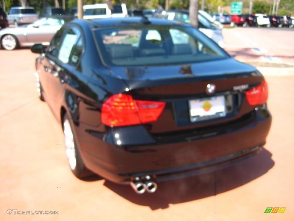 2011 3 Series 328i Sedan - Jet Black / Black Dakota Leather photo #3