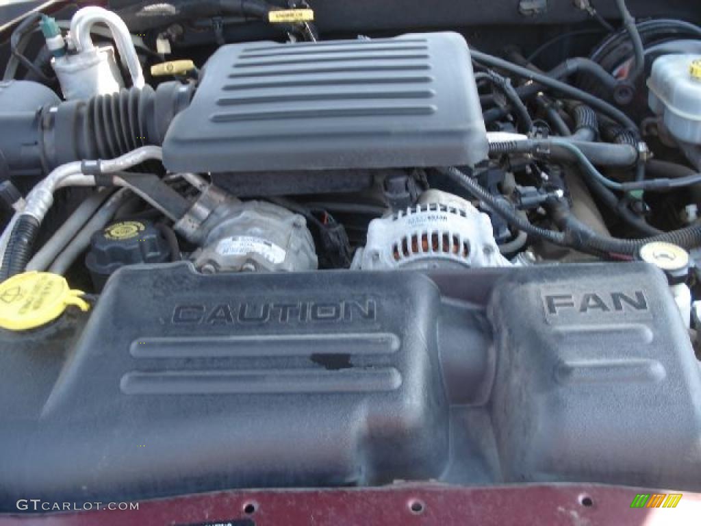 2001 Dodge Dakota SLT Club Cab 4x4 4.7 Liter SOHC 16-Valve PowerTech V8 Engine Photo #49781960