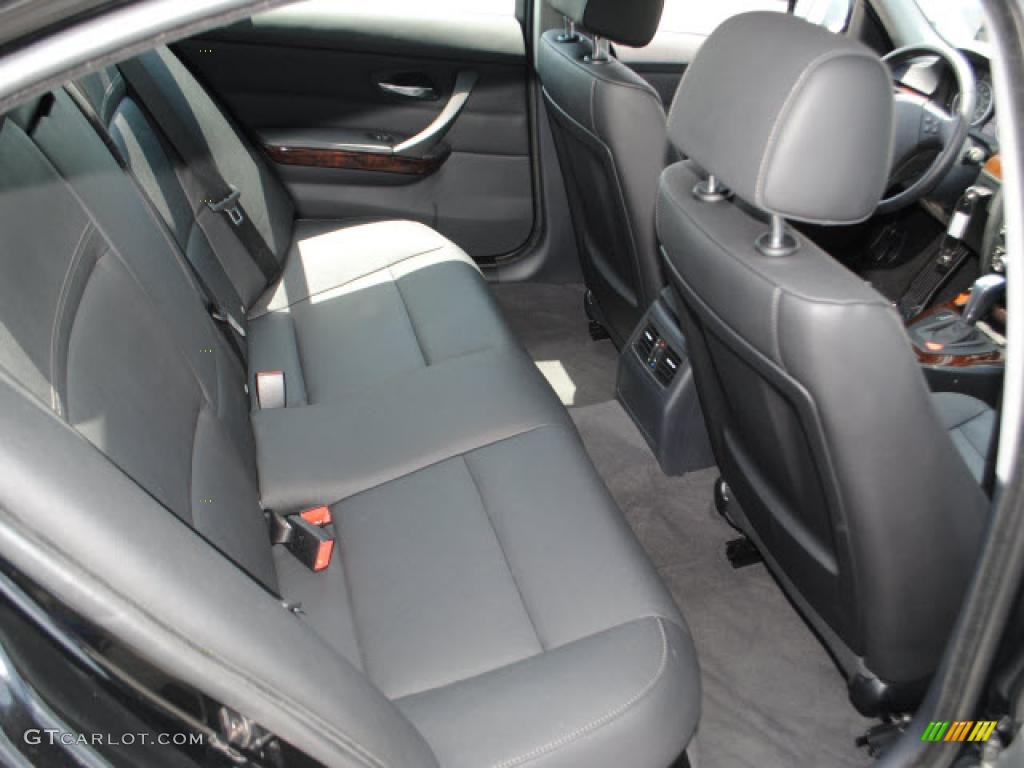 2010 3 Series 328i Sedan - Jet Black / Black photo #6