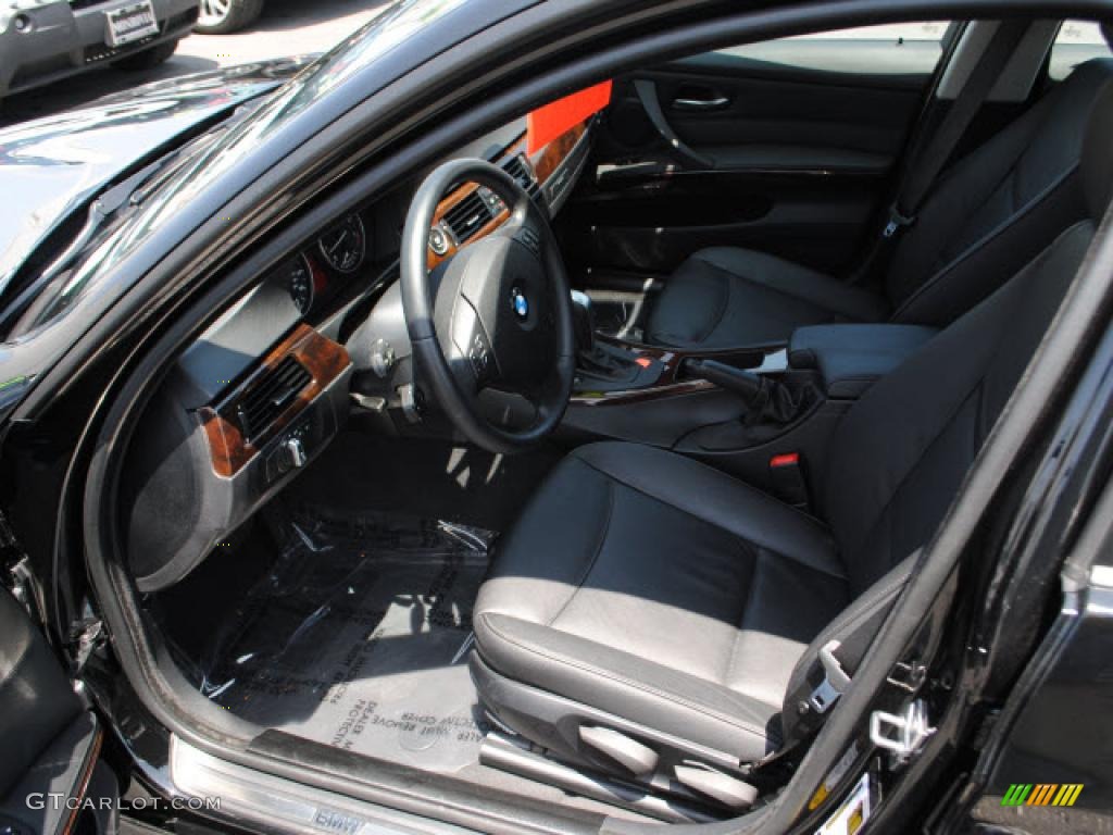 2010 3 Series 328i Sedan - Jet Black / Black photo #12
