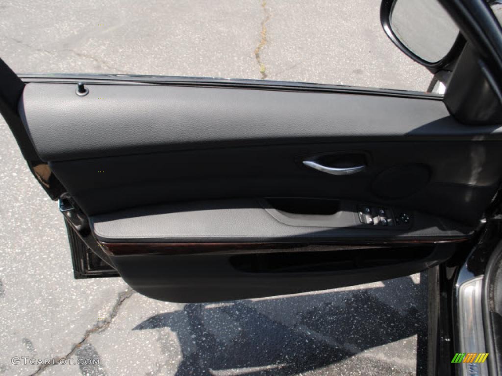 2010 3 Series 328i Sedan - Jet Black / Black photo #13