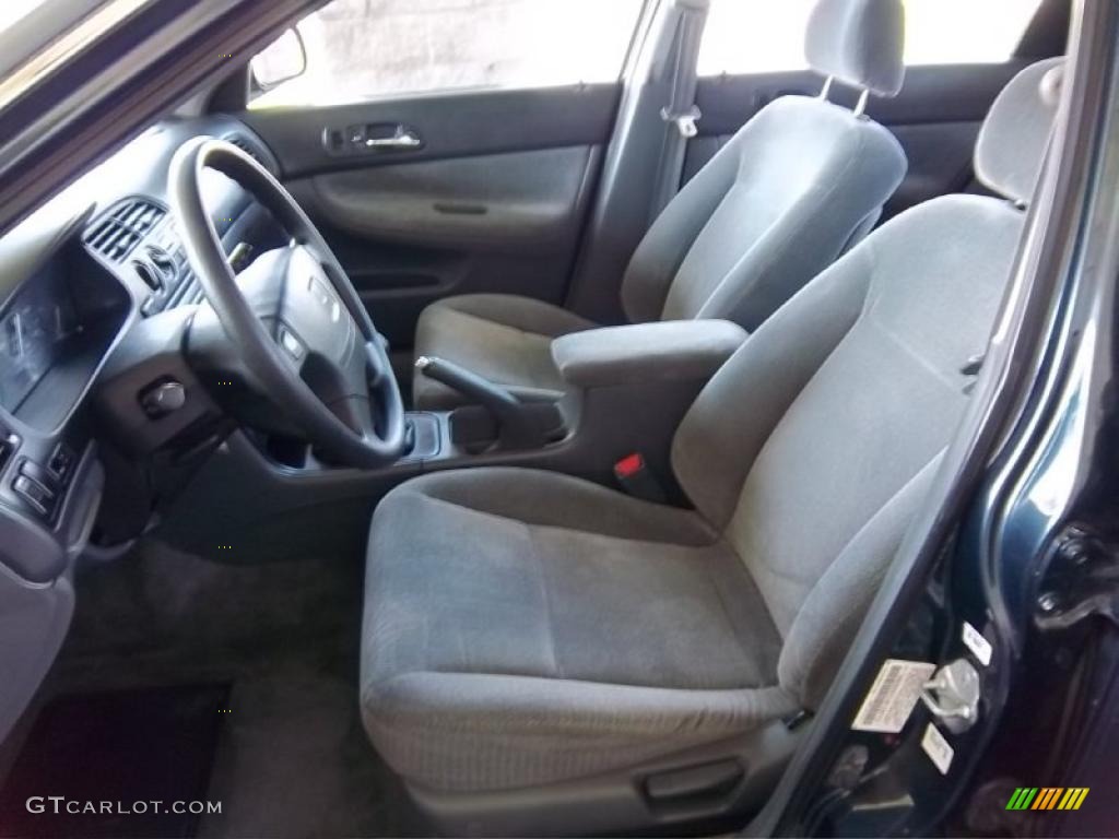 1997 Accord LX Sedan - Sherwood Green Metallic / Gray photo #15