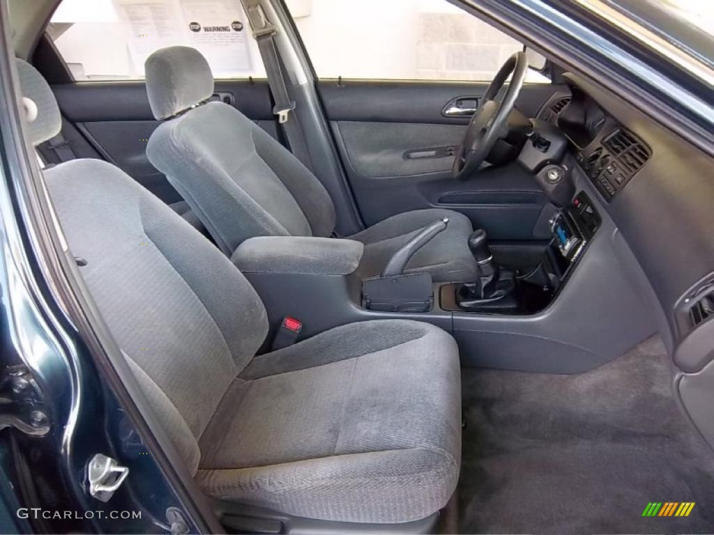 1997 Accord LX Sedan - Sherwood Green Metallic / Gray photo #21