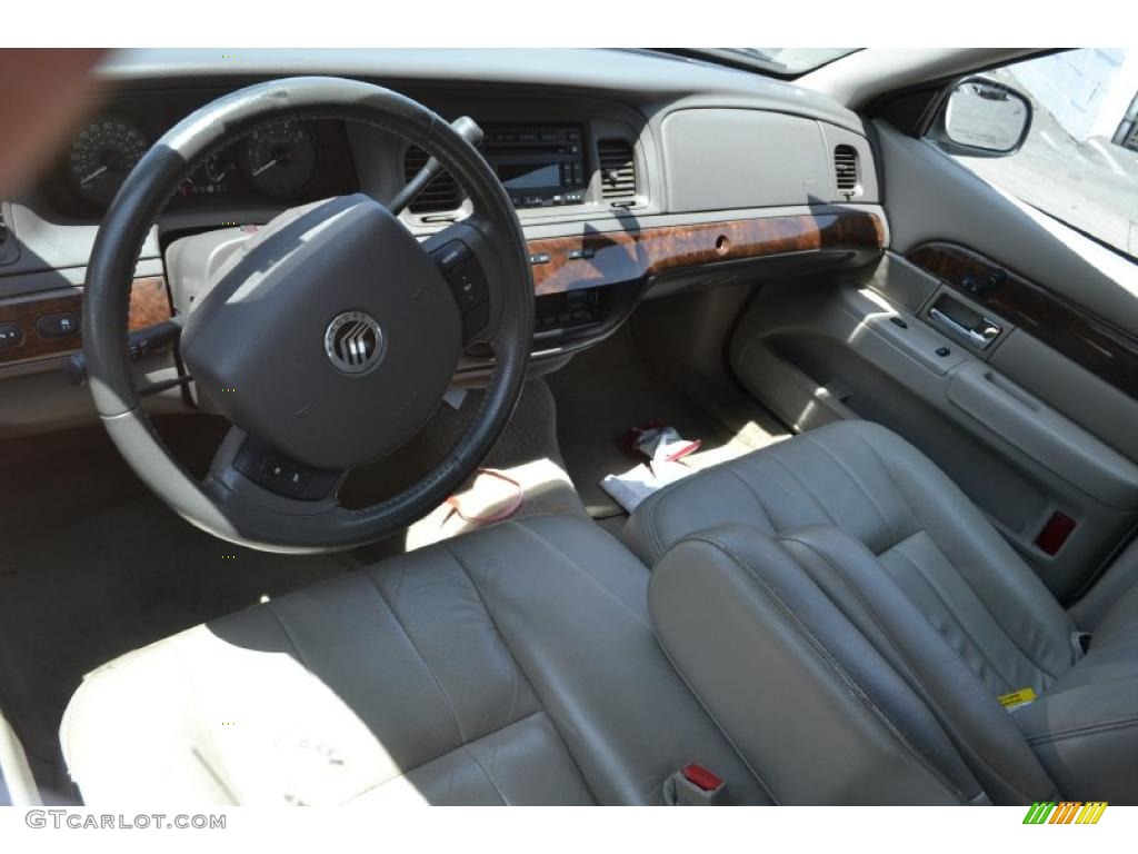 2006 Grand Marquis LS - Vibrant White / Medium Light Stone photo #4