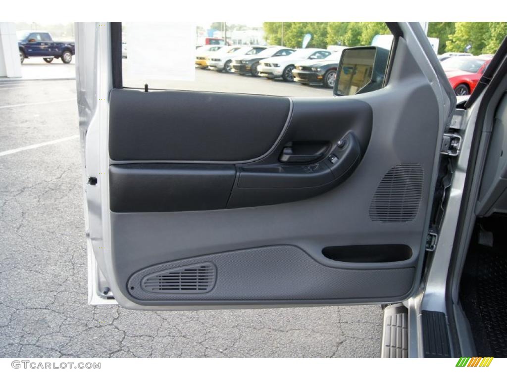 2011 Ford Ranger Sport SuperCab Medium Dark Flint Door Panel Photo #49782740