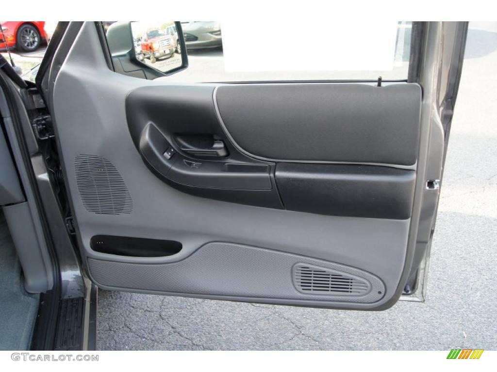 2011 Ford Ranger XLT SuperCab Medium Dark Flint Door Panel Photo #49783079