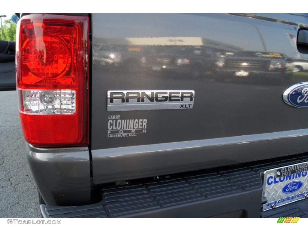 2011 Ranger XLT SuperCab - Dark Shadow Grey Metallic / Medium Dark Flint photo #14