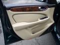 2008 Jaguar XJ Barley/Charcoal Interior Door Panel Photo