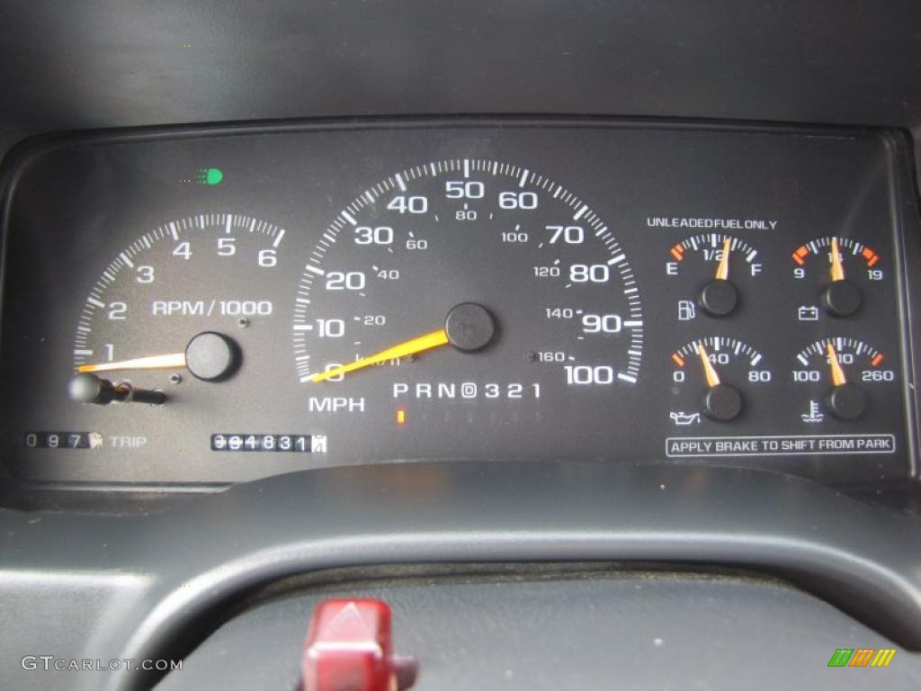 1998 Chevrolet C/K K1500 Extended Cab 4x4 Gauges Photo #49784681
