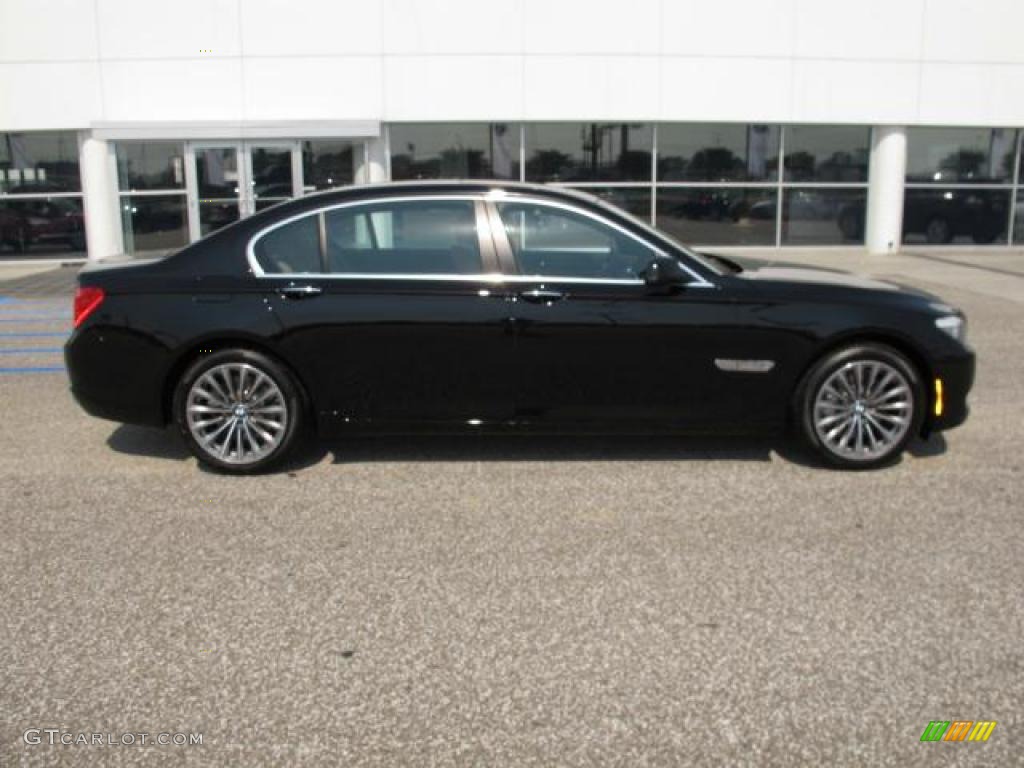 Jet Black 2012 BMW 7 Series 740Li Sedan Exterior Photo #49785131
