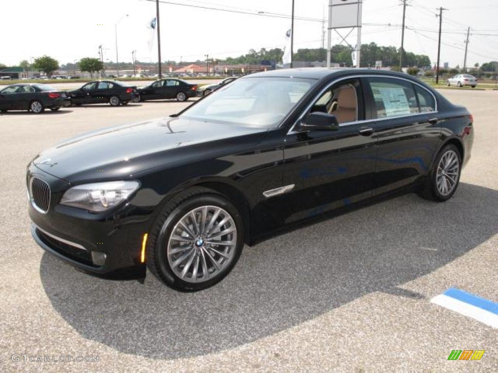 Jet Black 2012 BMW 7 Series 740Li Sedan Exterior Photo #49785152