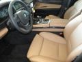 Saddle/Black 2012 BMW 7 Series 750Li Sedan Interior Color