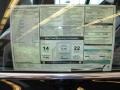 2012 BMW 7 Series 750Li Sedan Window Sticker
