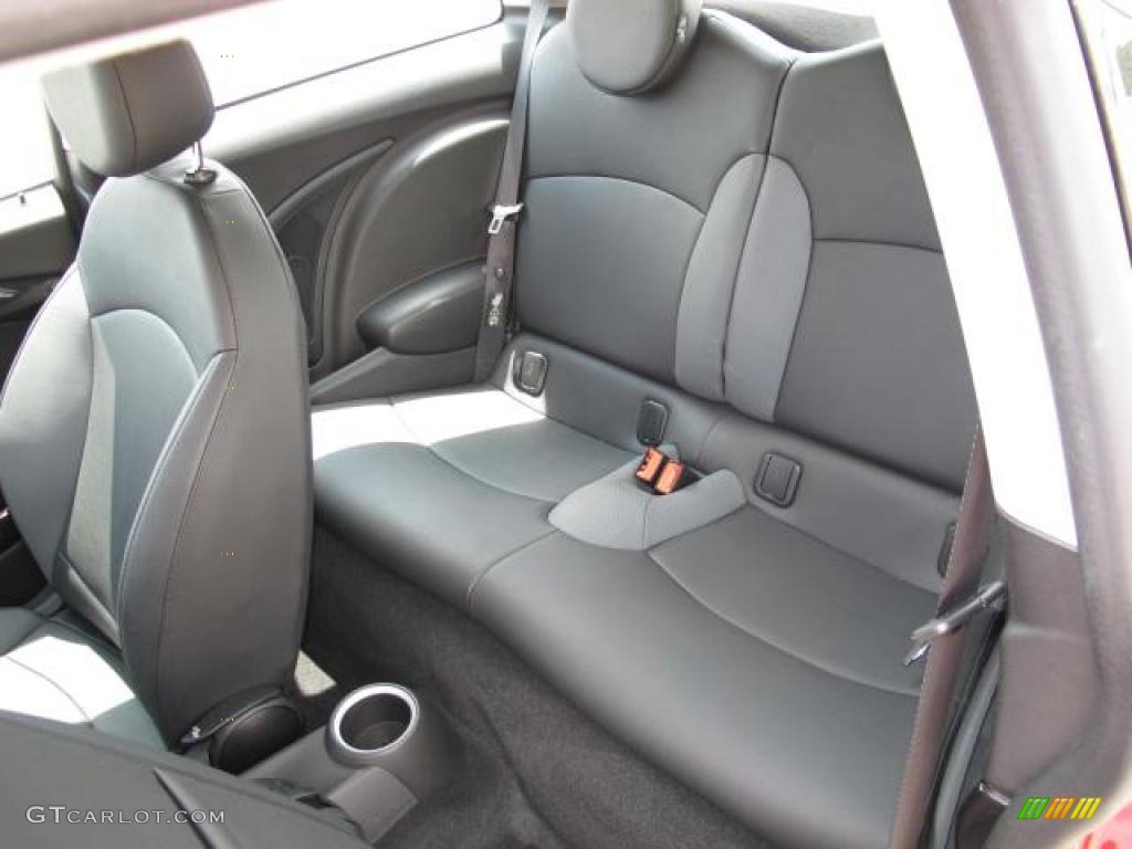 Grey/Carbon Black Interior 2010 Mini Cooper S Hardtop Photo #49785689