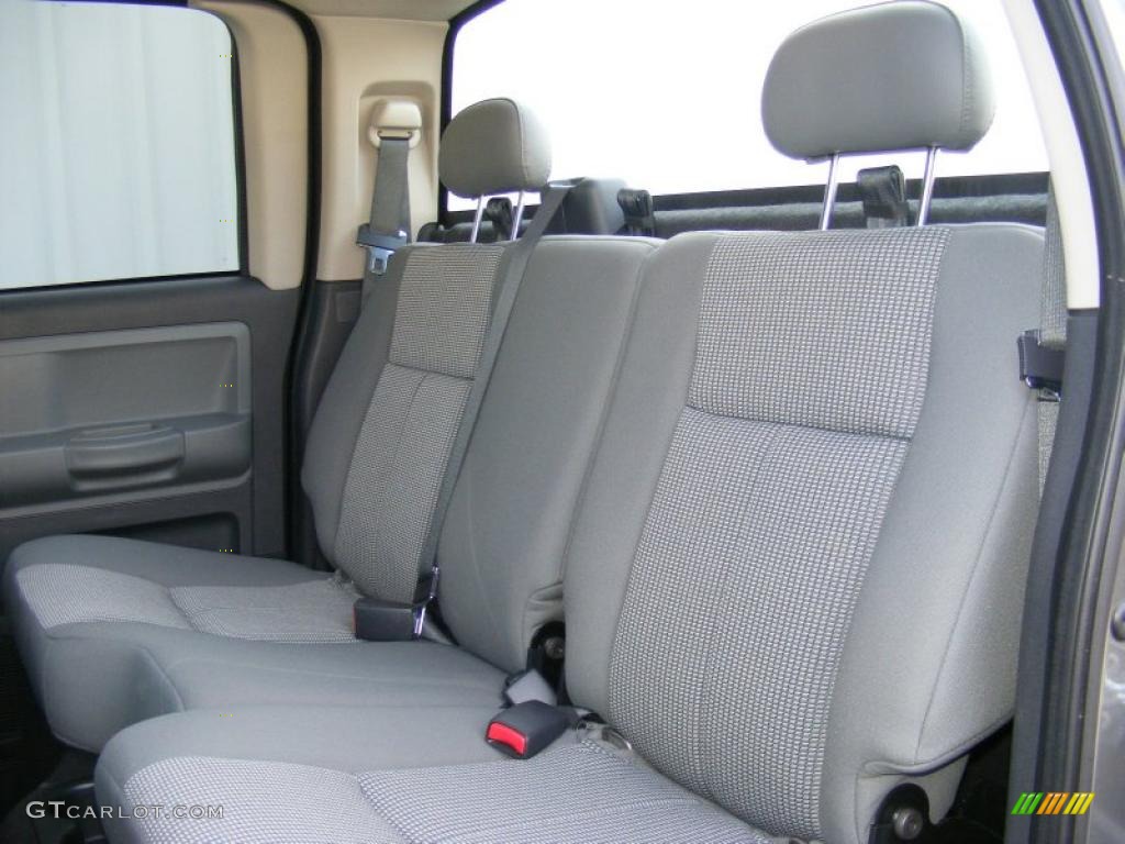 Dark Slate Gray/Medium Slate Gray Interior 2010 Dodge Dakota Big Horn Crew Cab 4x4 Photo #49786115