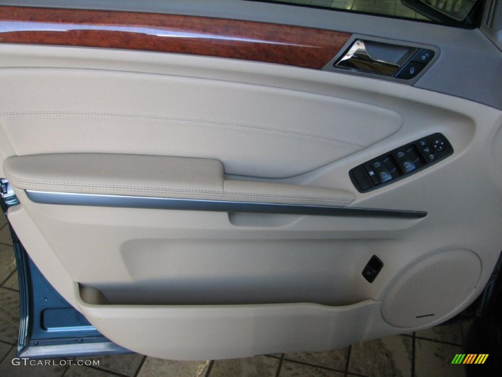 2009 ML 350 4Matic - Jade Green Metallic / Cashmere photo #8