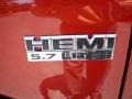 2007 Inferno Red Crystal Pearl Dodge Ram 1500 Big Horn Edition Quad Cab 4x4  photo #8