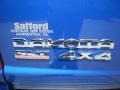 2007 Electric Blue Pearl Dodge Dakota SLT Quad Cab 4x4  photo #8