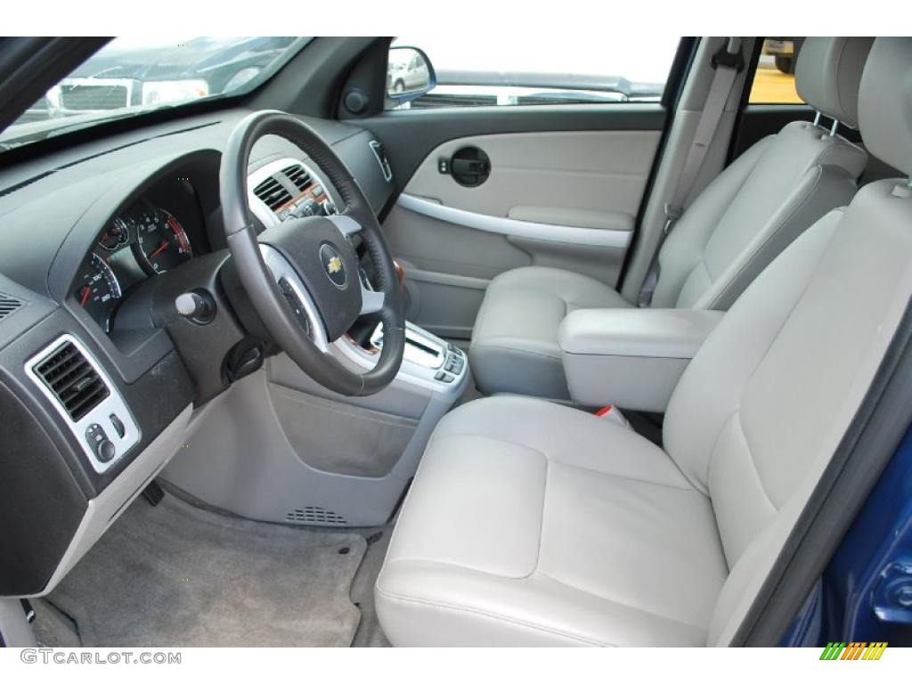 Dark Gray Interior 2008 Chevrolet Equinox LT Photo #49787666