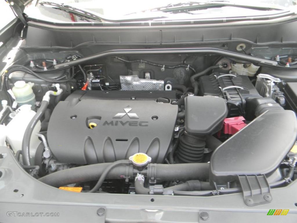 2008 Mitsubishi Outlander SE 4WD 2.4 Liter DOHC 16-Valve MIVEC 4 Cylinder Engine Photo #49788503