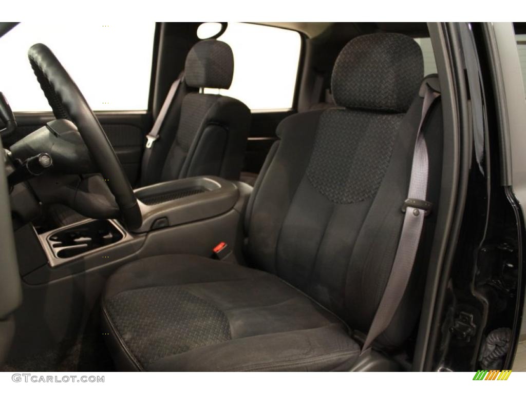 2003 Avalanche Z66 - Black / Dark Charcoal photo #6