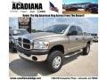 Light Khaki Metallic 2009 Dodge Ram 2500 ST Quad Cab 4x4