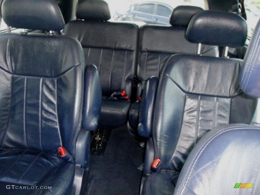 Navy Blue Interior 2002 Chrysler Town & Country LXi Photo #49789304