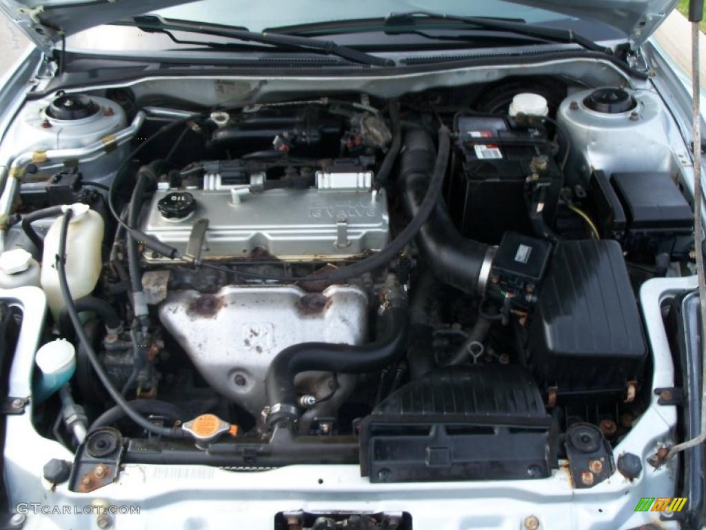 2002 Mitsubishi Eclipse GS Coupe 2.4 Liter SOHC 16 Valve Inline 4 Cylinder Engine Photo #49789685