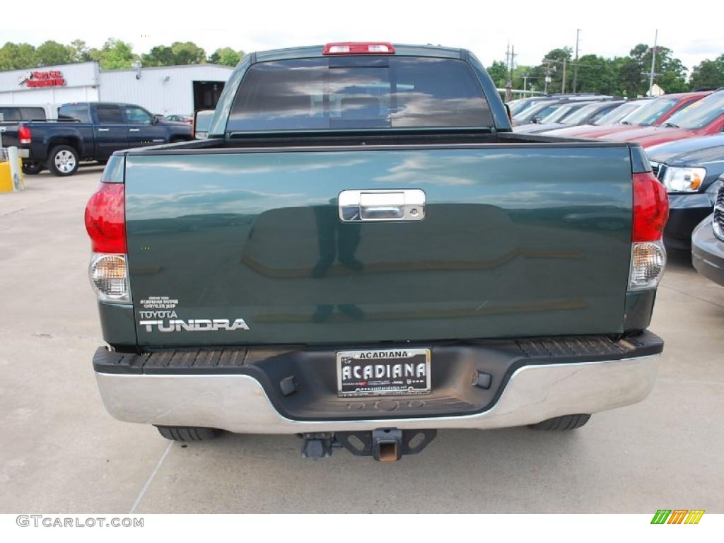 2008 Tundra SR5 Double Cab - Timberland Green Mica / Graphite Gray photo #4