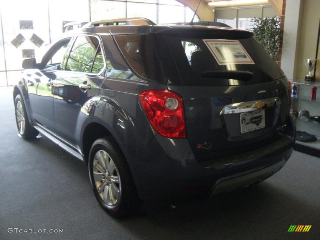 2011 Equinox LT - Twilight Blue Metallic / Light Titanium/Jet Black photo #2