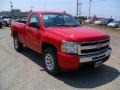 2011 Victory Red Chevrolet Silverado 1500 Regular Cab 4x4  photo #5