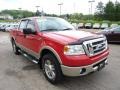 2008 Bright Red Ford F150 Lariat SuperCrew 4x4  photo #6