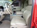 2008 Bright Red Ford F150 Lariat SuperCrew 4x4  photo #10