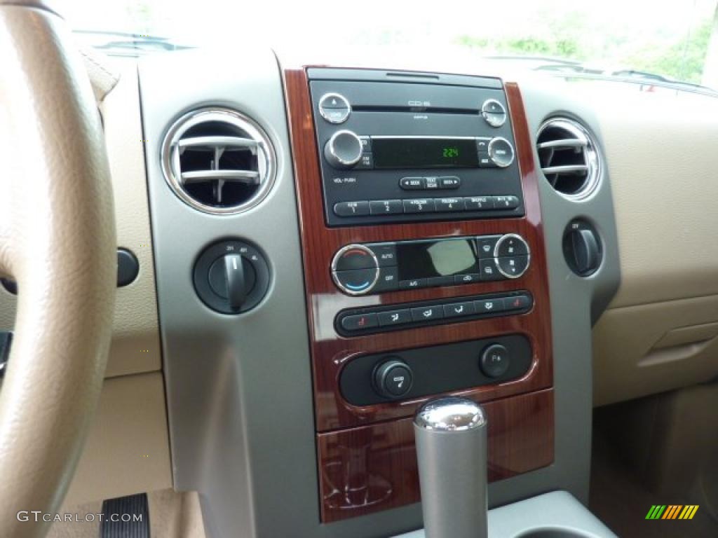 2008 F150 Lariat SuperCrew 4x4 - Bright Red / Tan photo #18