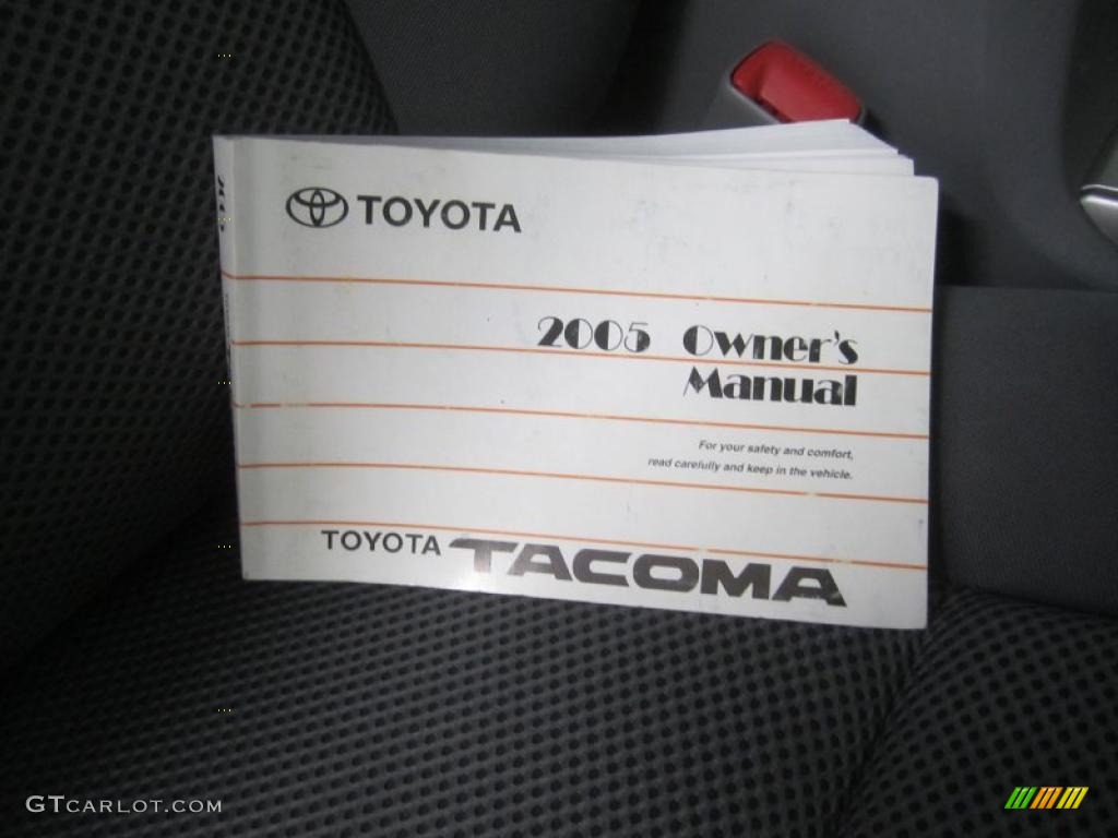 2005 Tacoma V6 Access Cab 4x4 - Impulse Red Pearl / Graphite Gray photo #22