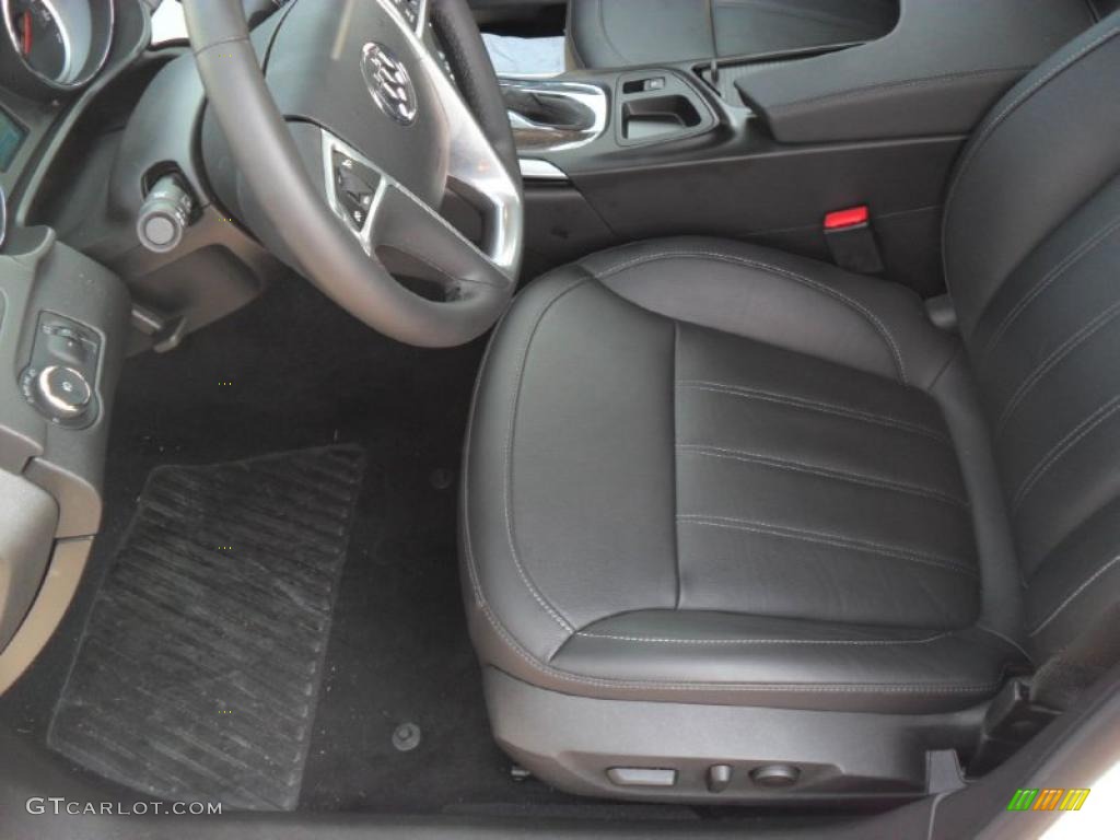 Ebony Interior 2011 Buick Regal CXL Photo #49793360