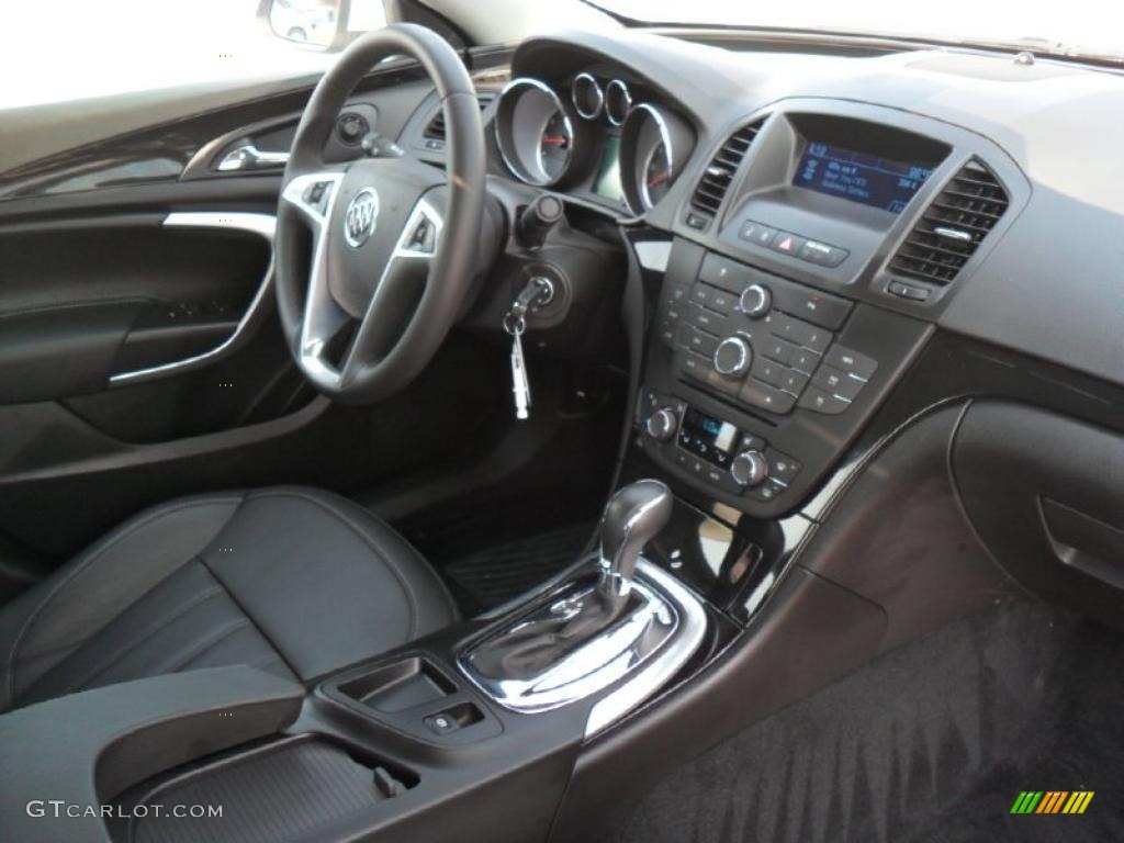 2011 Buick Regal CXL Ebony Dashboard Photo #49793447