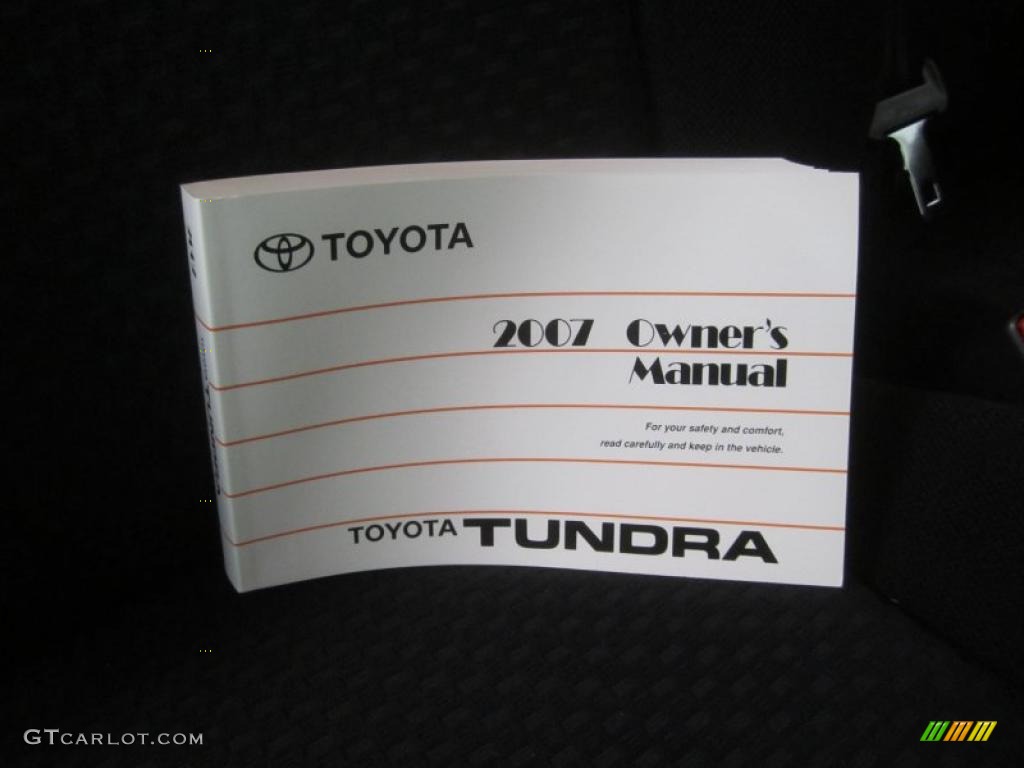2007 Tundra SR5 Double Cab 4x4 - Black / Black photo #19