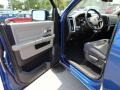 2011 Deep Water Blue Pearl Dodge Ram 1500 SLT Quad Cab  photo #4