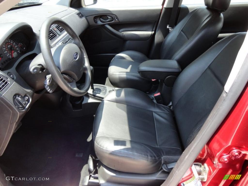 Charcoal Charcoal Interior 2005 Ford Focus Zx5 Ses Hatchback