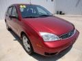2005 Sangria Red Metallic Ford Focus ZX5 SES Hatchback  photo #13